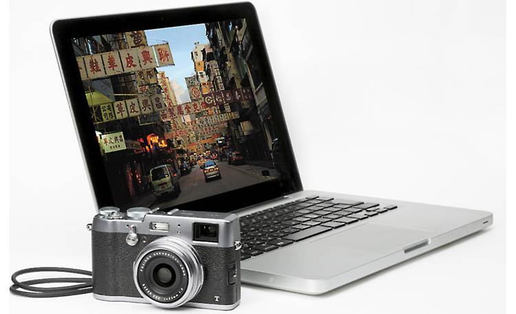 Fujifilm X100T Upload photos to your laptop (not included) via built-in Wi-Fi or USB cable