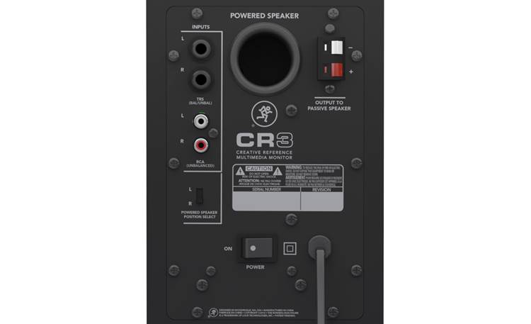 Mackie CR3™ Creative Reference™ Multimedia Monitors Powered speaker