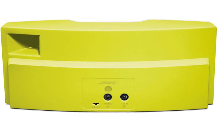 Bose® SoundDock® XT speaker White/Yellow - back view