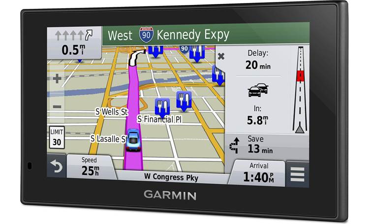 Garmin nüvi® 2689LMT Garmin Traffic alerts you to potential delays