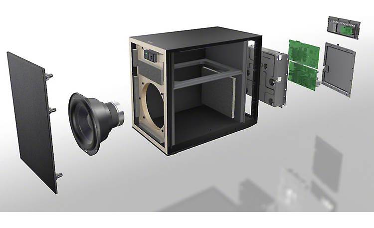 Sony HT-ST5 Exploded view (subwoofer)