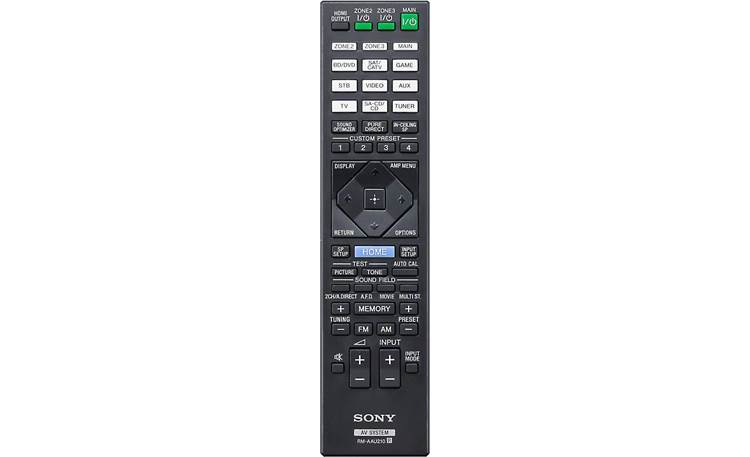 Sony STR-ZA2000ES Remote