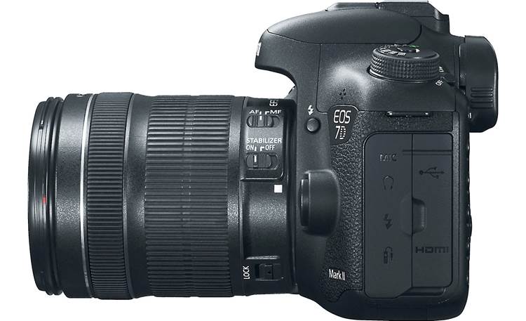 Canon EOS 7D Mark II Telephoto Lens Kit Left side view