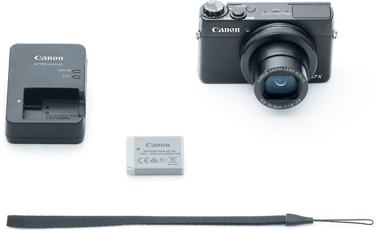 Canon PowerShot G7 X Shown with included accessories