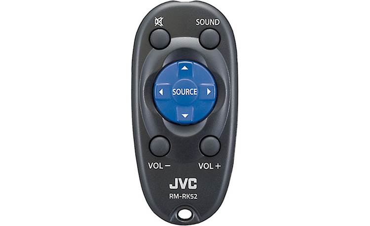 JVC Arsenal KD-AR959BS The included remote gives you wireless control