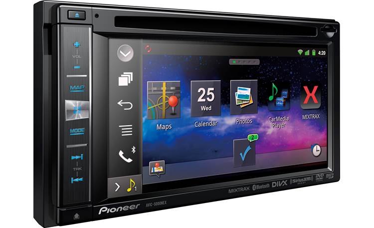 Pioneer AVIC-5000NEX Pioneer's AppRadio mode puts road-ready apps in your dash