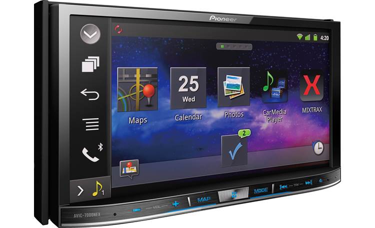 Pioneer AVIC-7000NEX Pioneer's AppRadio mode puts road-ready apps in your dash