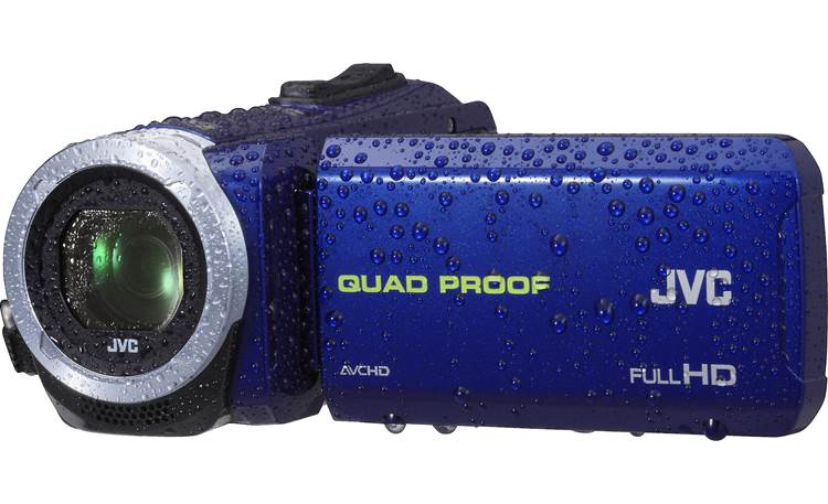 JVC GZ-R10 Keep shooting in any weather.