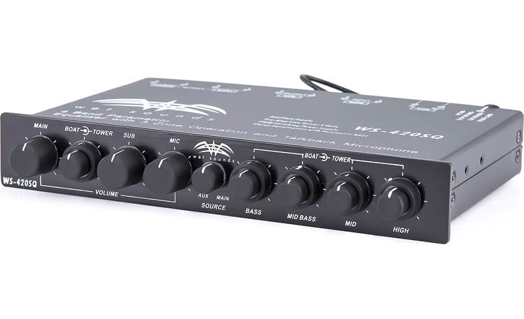 Wet Sounds WS 420 SQ Two seperate EQs in one compact package