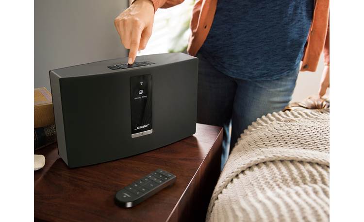 Bose® SoundTouch™ 20 Series II Wi-Fi® music system Presets offer one-touch music playback (shown in Black)