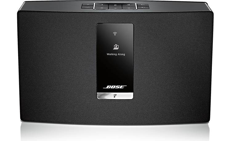 Bose® SoundTouch™ Portable Series II Wi-Fi® music system Straight ahead view (shown in Black)