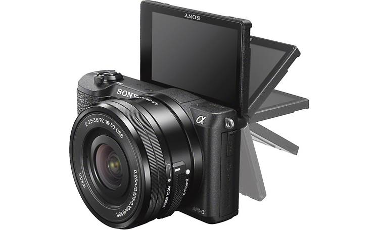 Sony Alpha a5100 Kit Tilting touchscreen makes selfies easier