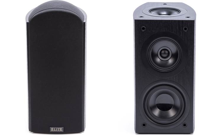 Pioneer Elite® SP-EBS73-LR Pictured with and without grilles