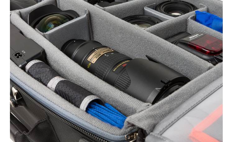 Think Tank Photo Airport International LE Classic Internal dividers keep your gear safe and organized
