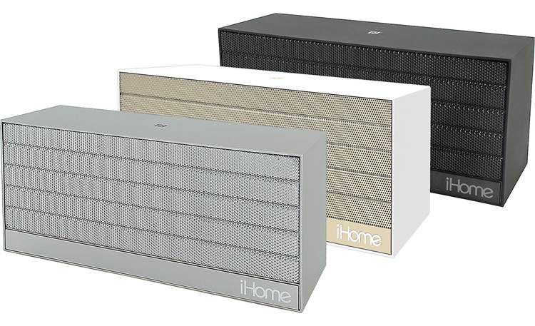 iHome iBN27 Available in three colors (silver, white, and black)