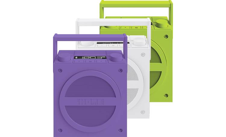 iHome iBT4 Available in three colors (purple, white, and green)