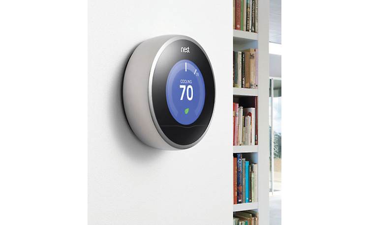 Nest Learning Thermostat, 2nd Generation Stylish looks match any room