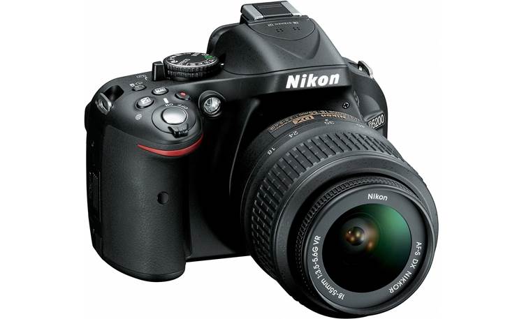 Nikon D5200 Dual-lens Kit Easy access to buttons and switches