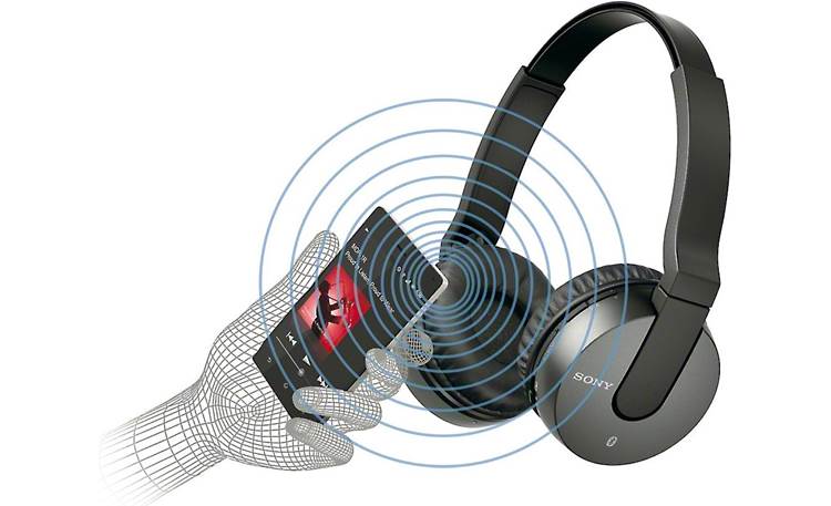 Sony MDR-ZX550BN NFC offers instant wireless pairing with compatible devices