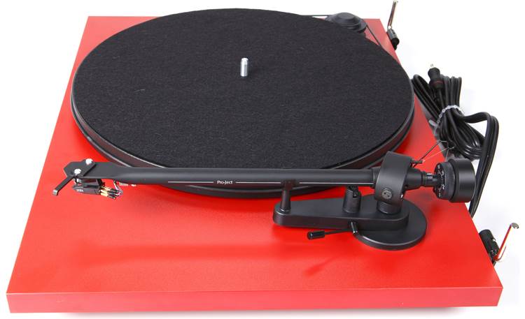 Pro-Ject Essential II Angled side view