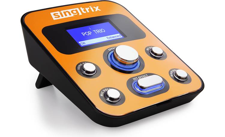 Singtrix® Party Bundle Add voice and instrument effects to your performance in real-time with the Singtrix Studio effects console