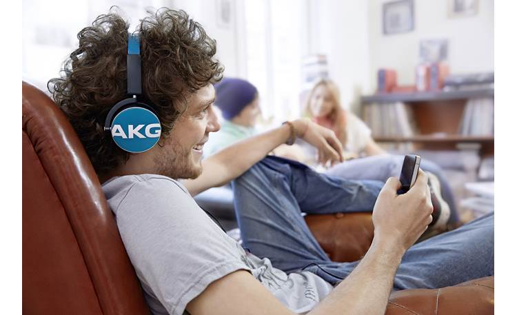 AKG Y 50 Compact on-ear design for portable use