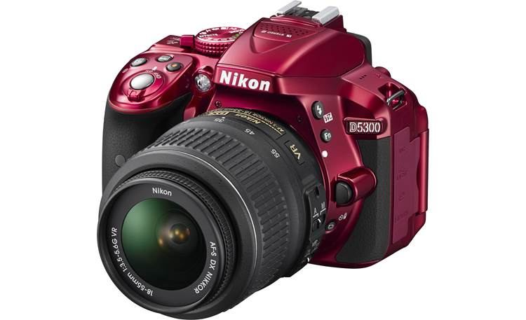 Nikon D5300 Kit Front (Red)