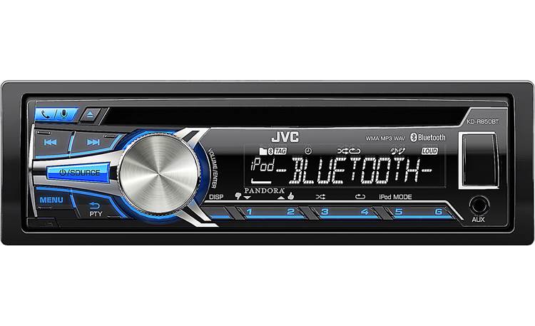 JVC KD-R850BT Enjoy your music on CDs, USB drives, and from your smartphone using Bluetooth