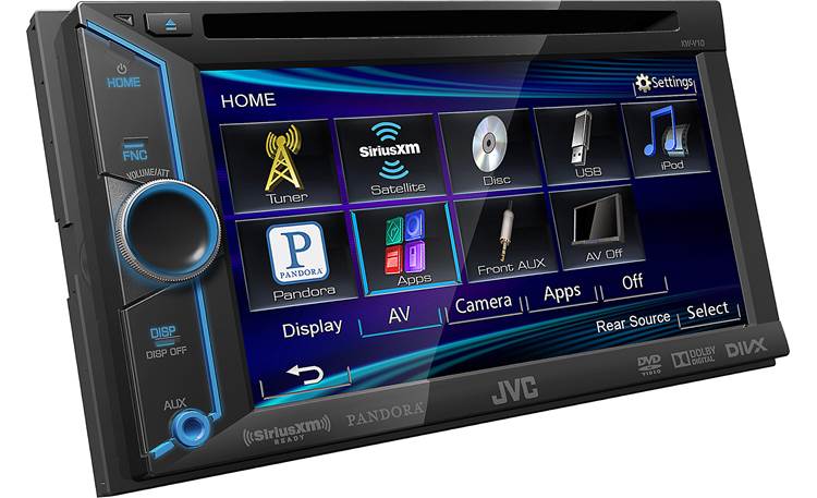 JVC KW-V10 Intuitive guide to all your sources