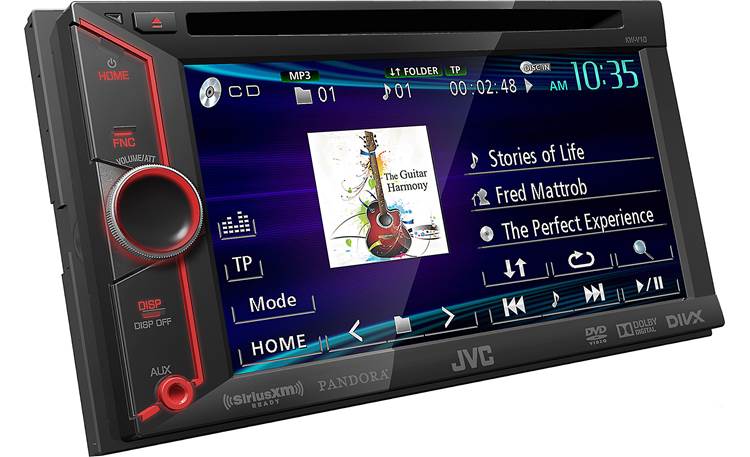 JVC KW-V10 All your music info and controls are at your fingertips