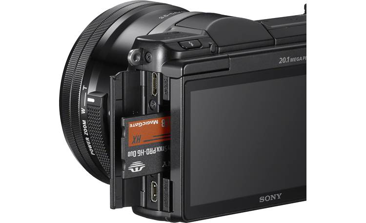 Sony Alpha a5000 Kit Memory card slot