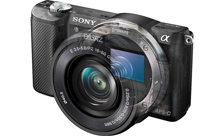 Sony Alpha a5000 Kit Large internal sensor captures detailed images