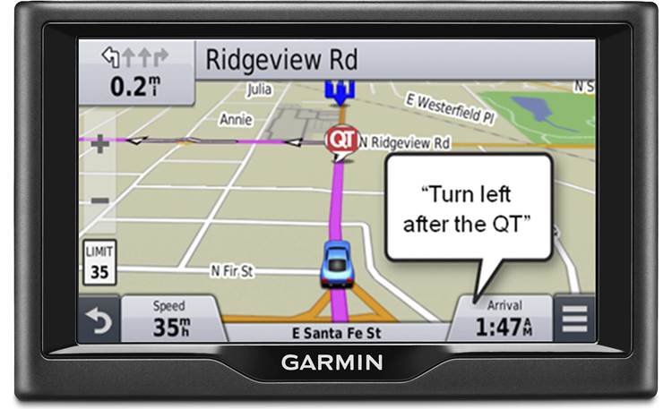 Garmin nüvi® 58LMT Real Directions with Real Voice.