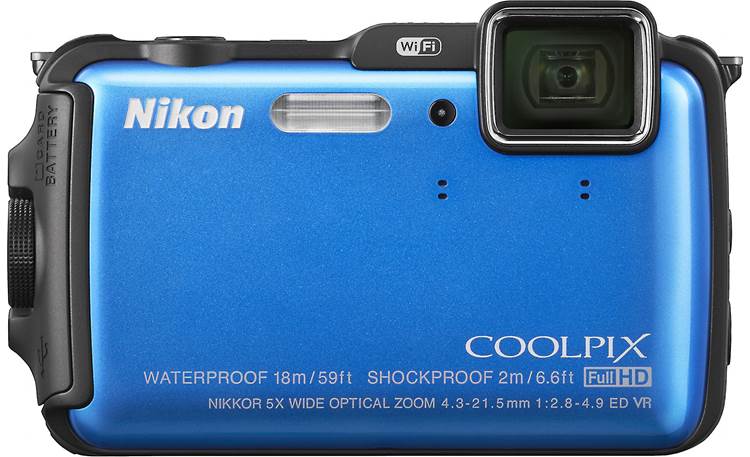 Nikon Coolpix AW120 Blue sky, blue ocean... why not a blue camera?