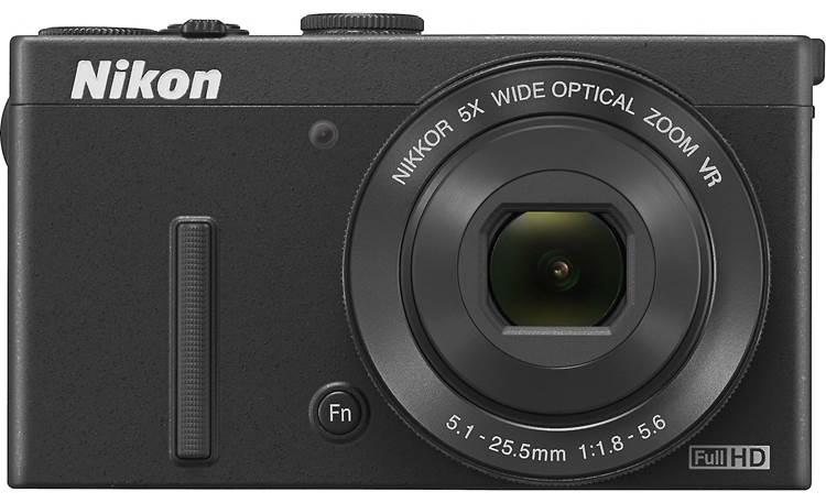 Nikon Coolpix P340 Front, with lens open