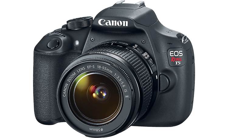 Canon EOS Rebel T5 Two Zoom Lens Bundle Front