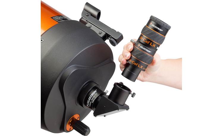 Celestron X-Cel LX 2X Barlow Lens Match the Barlow lens with eyepieces you already have to double the magnification.