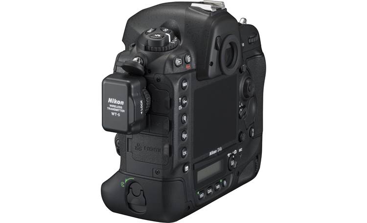 Nikon D4s (no lens included) Shown with optional Nikon WT-5A wireless transmitter (not included)