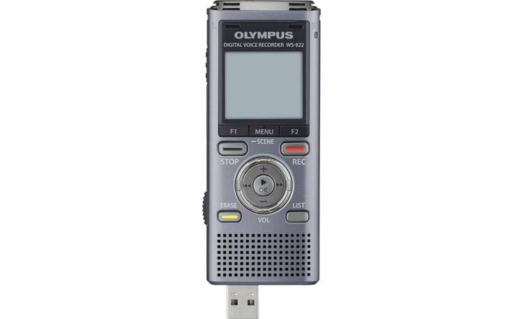 Olympus WS-822 With retractable USB connector extended