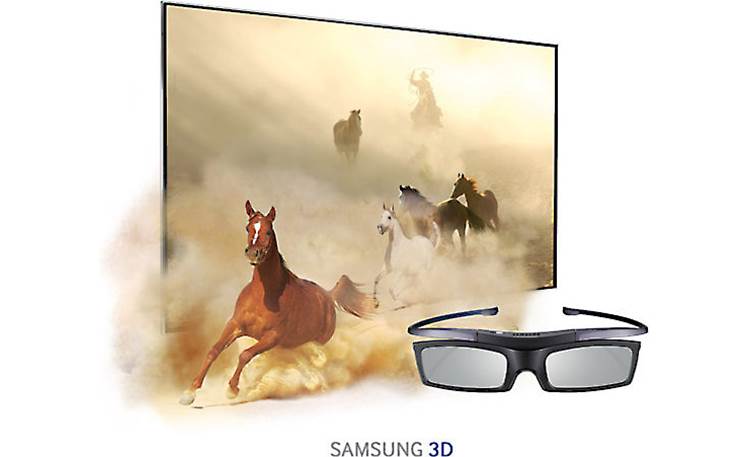 Samsung UN55H6400 3D TV (two pairs of active glasses are included)