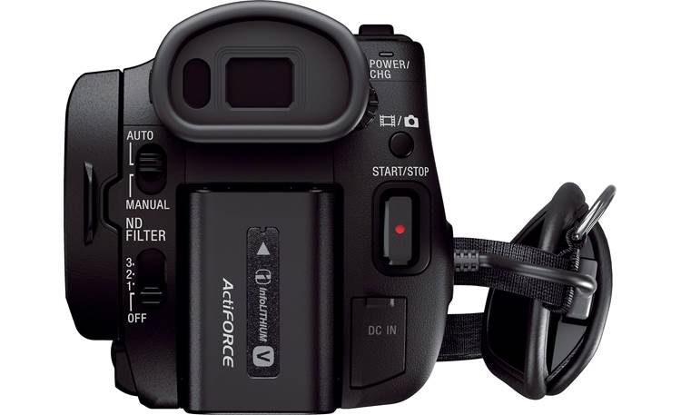 Sony Handycam® FDR-AX100 Back