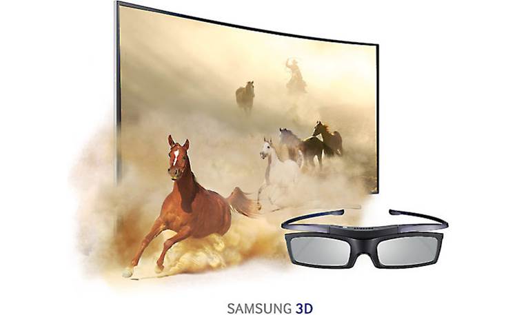 Samsung UN55H8000 Includes 4 pairs of 3D glasses