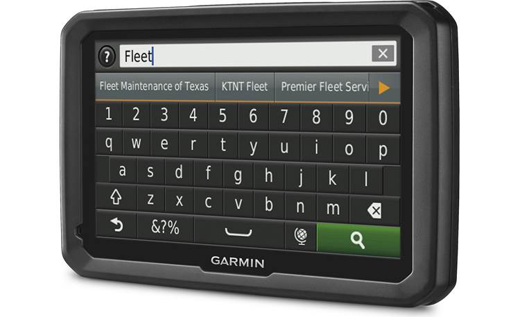 Garmin dēzl™ 570LMT Garmin's fleet management tools can help you keep track of your drivers.