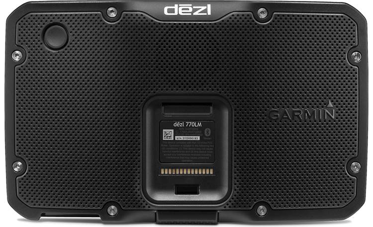 Garmin dēzl™ 770LMTHD The built-in speaker lets you hear directions over engine noise.