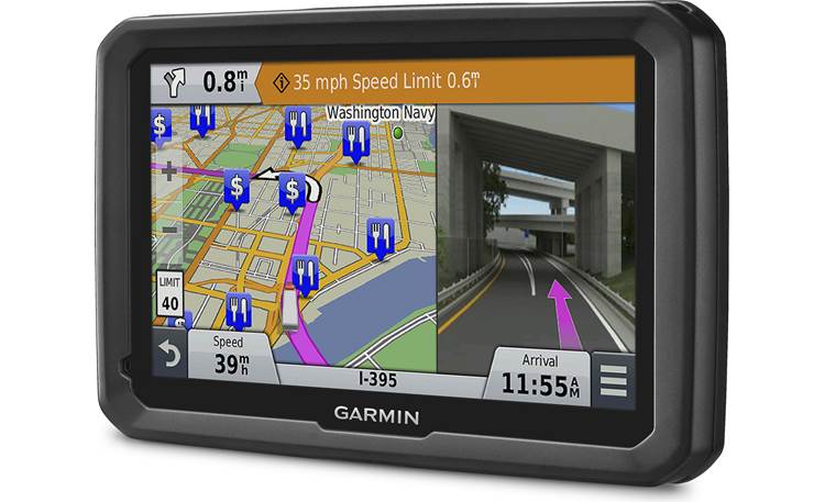 Garmin dēzl™ 770LMTHD Speed limit indicators.