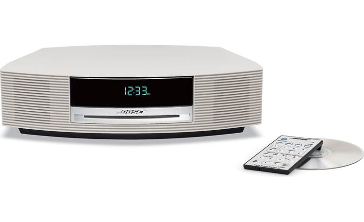 Bose® Wave® music system III Platinum White - Front view (CD not included)