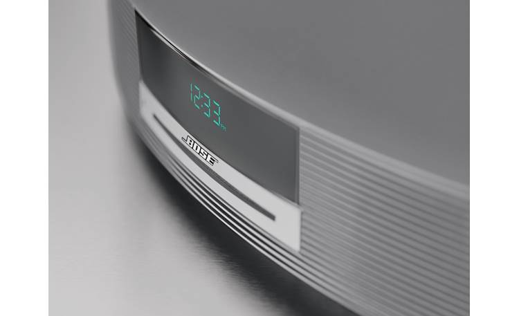 Bose® Wave® music system III Titanium Silver display detail