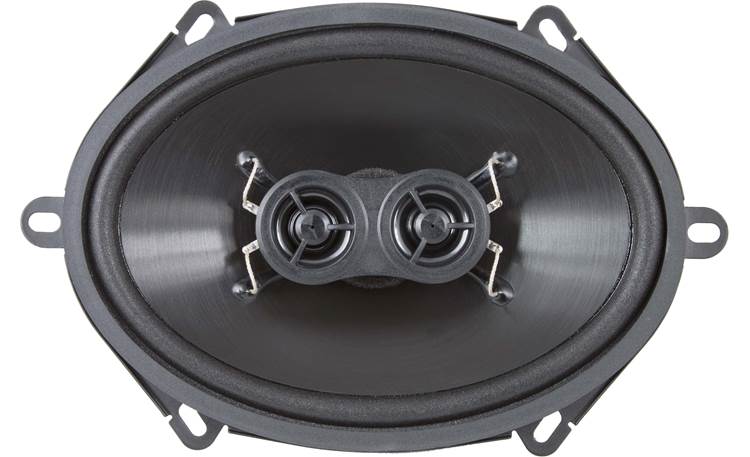 RetroSound D-572UK Dash Speaker RetroSound's dual voice coil design gives you stereo sound from a single speaker.