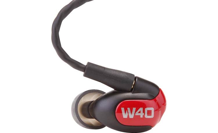 Westone W40 Side view (with braided cable)