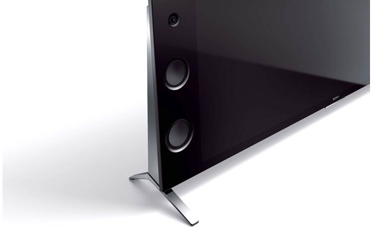 Sony XBR-65X930C Close-up view of built-in speakers